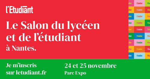 Salon du lycéen et de l’étudiant de Nantes, le 29 et 30 novembre 2024